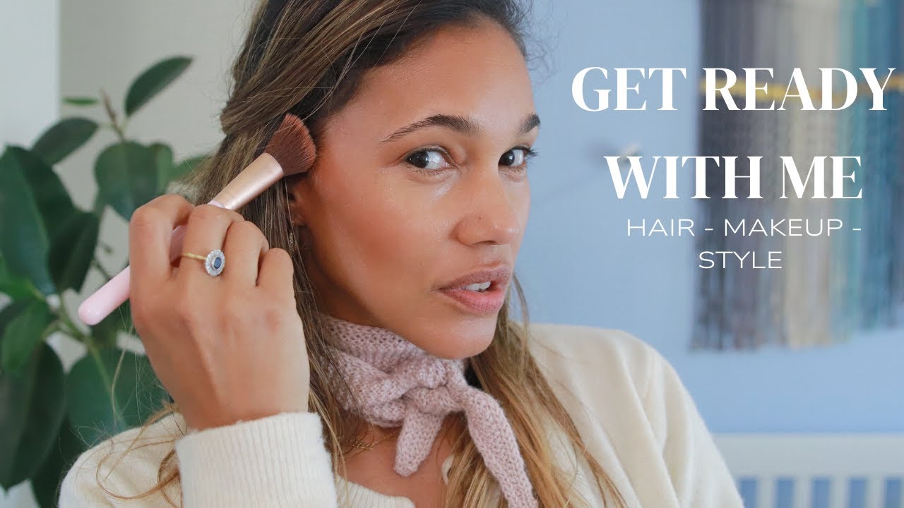 Get Ready With Me - Date Night With The Girls - What To Wear - Makeup - Hair