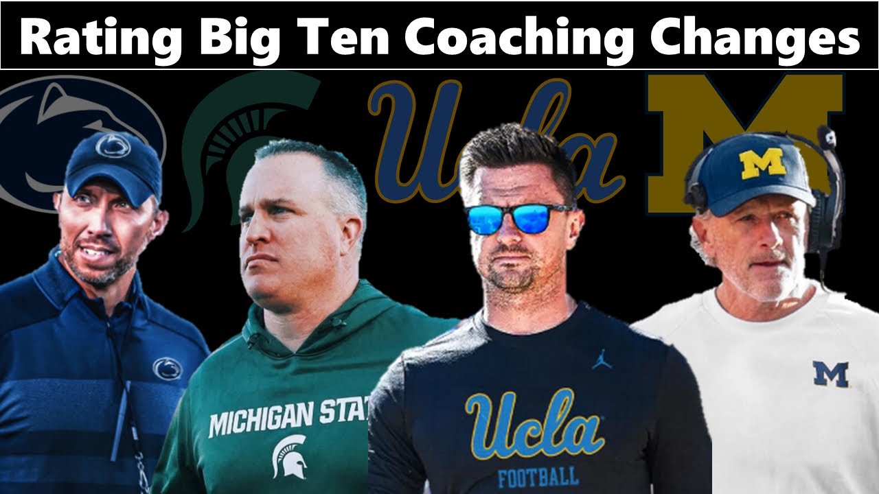 Rating Big Ten Football Coaching Changes - Michigan, Penn State, UCLA, Michigan State