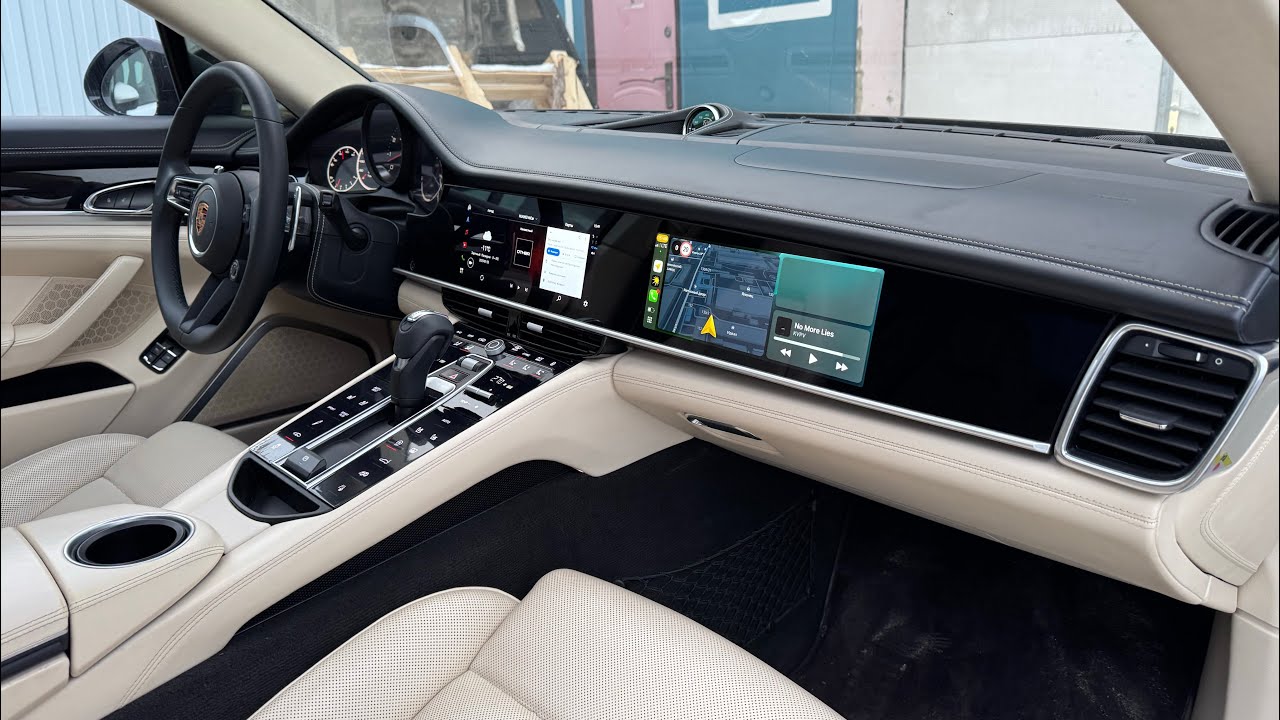 Рестайлинг салона Porsche Panamera 970