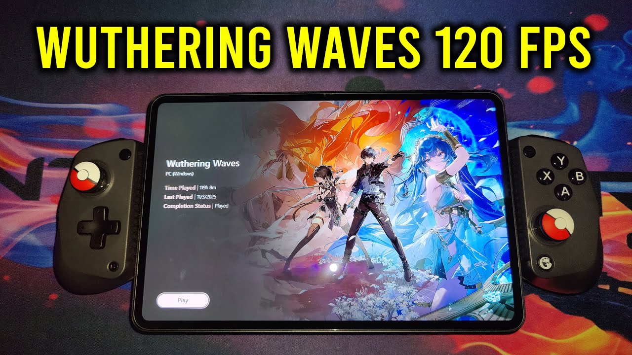 Wuthering Waves 120 FPS на самом мощном мобильном телефоне Redmagic Astra 8 Elite