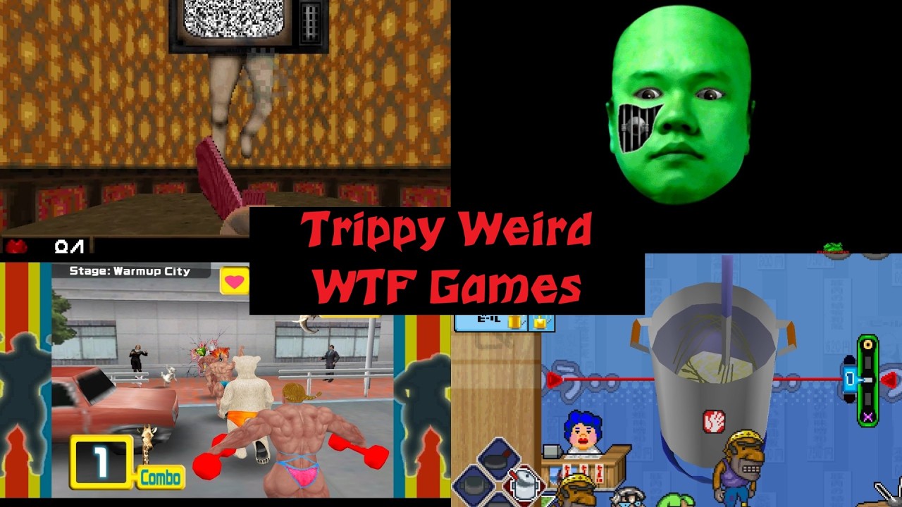 Trippy Weird WTF Games (PART 1)