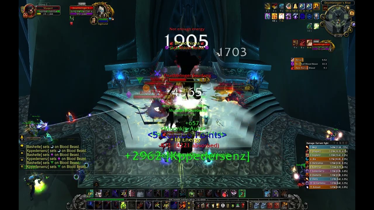 Combat rogue vs Saurfang normal ( Warmane)