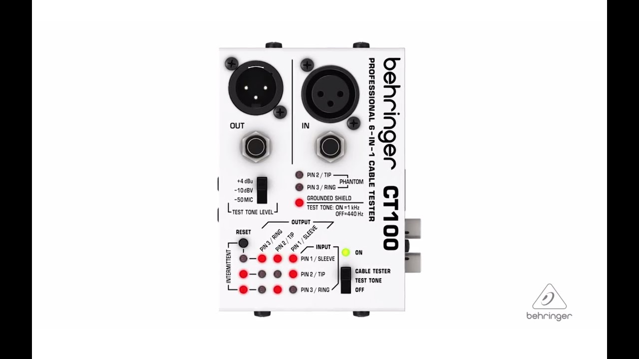 CT100 Professional 6-in-1 Cable Tester