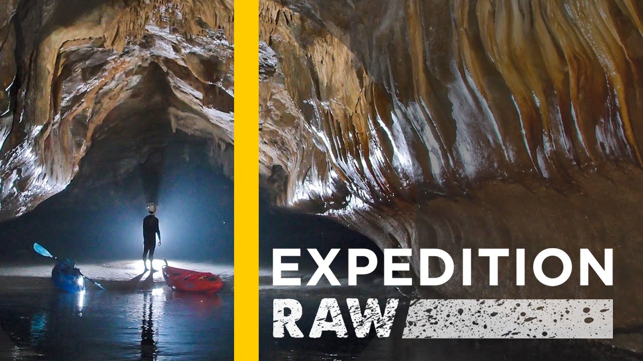 Watch: Inside the World's Longest Sea Caves | Expedition Raw