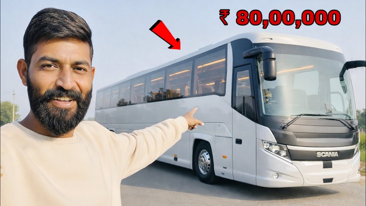 ₹80,00,000 VIP Bus 😳 Andar Kya Hai? Full Luxury Tour
