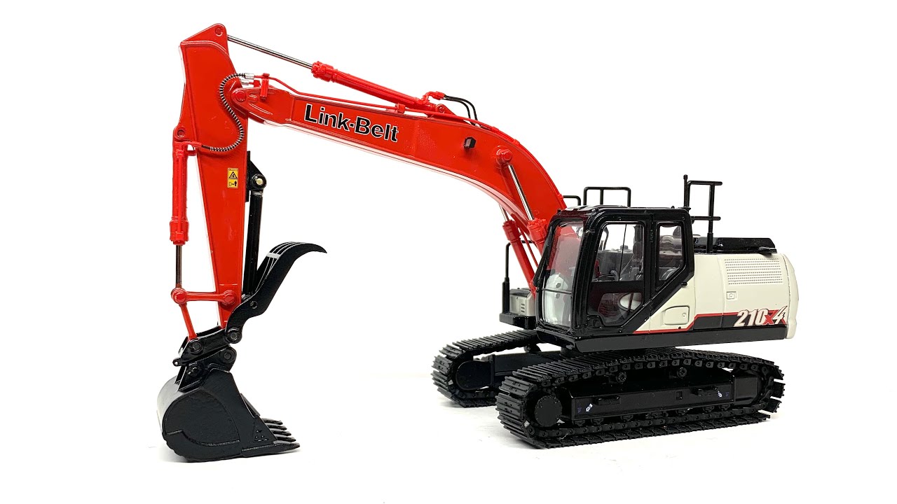 Replicars Link-Belt 210X4 With NcDiecast Thumb and Bucket set