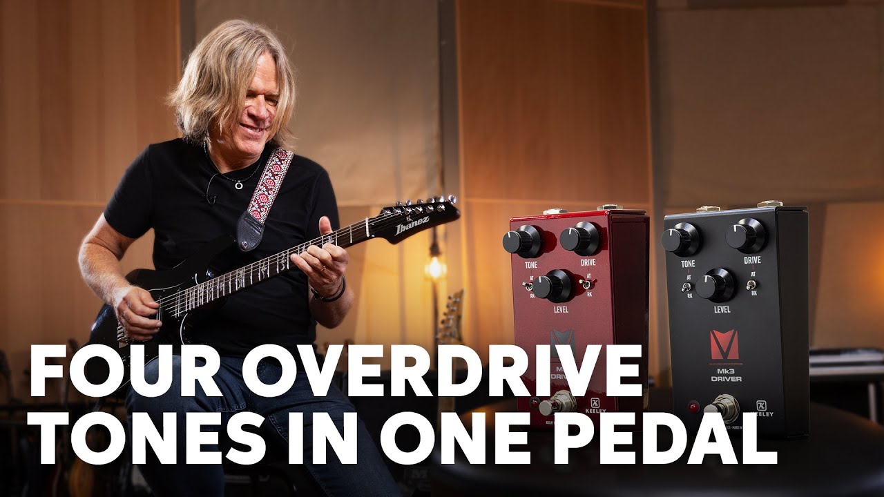 Andy Timmons & Robert Keeley Showcase the Keeley Mk3 Driver Overdrive Pedal