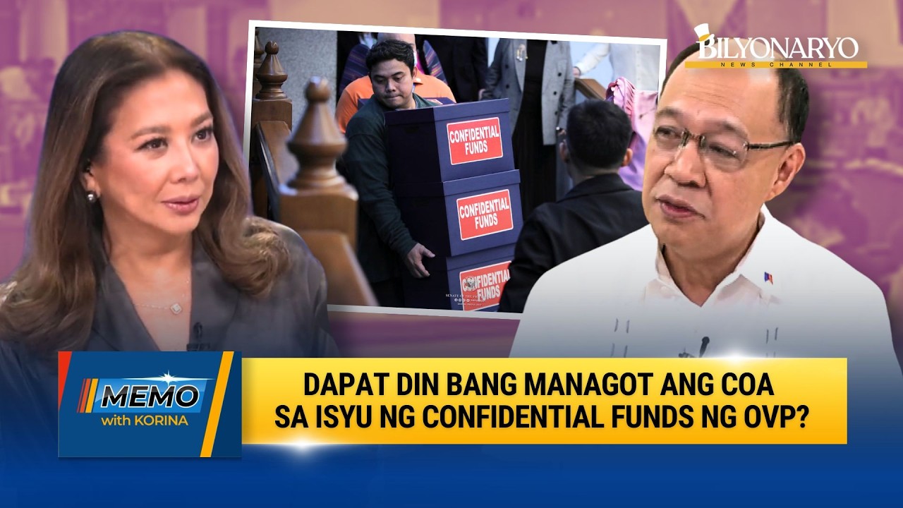 Dapat din bang managot ang COA sa OVP confidential funds? | Atty. Howard Calleja nagpaliwanag | MEMO