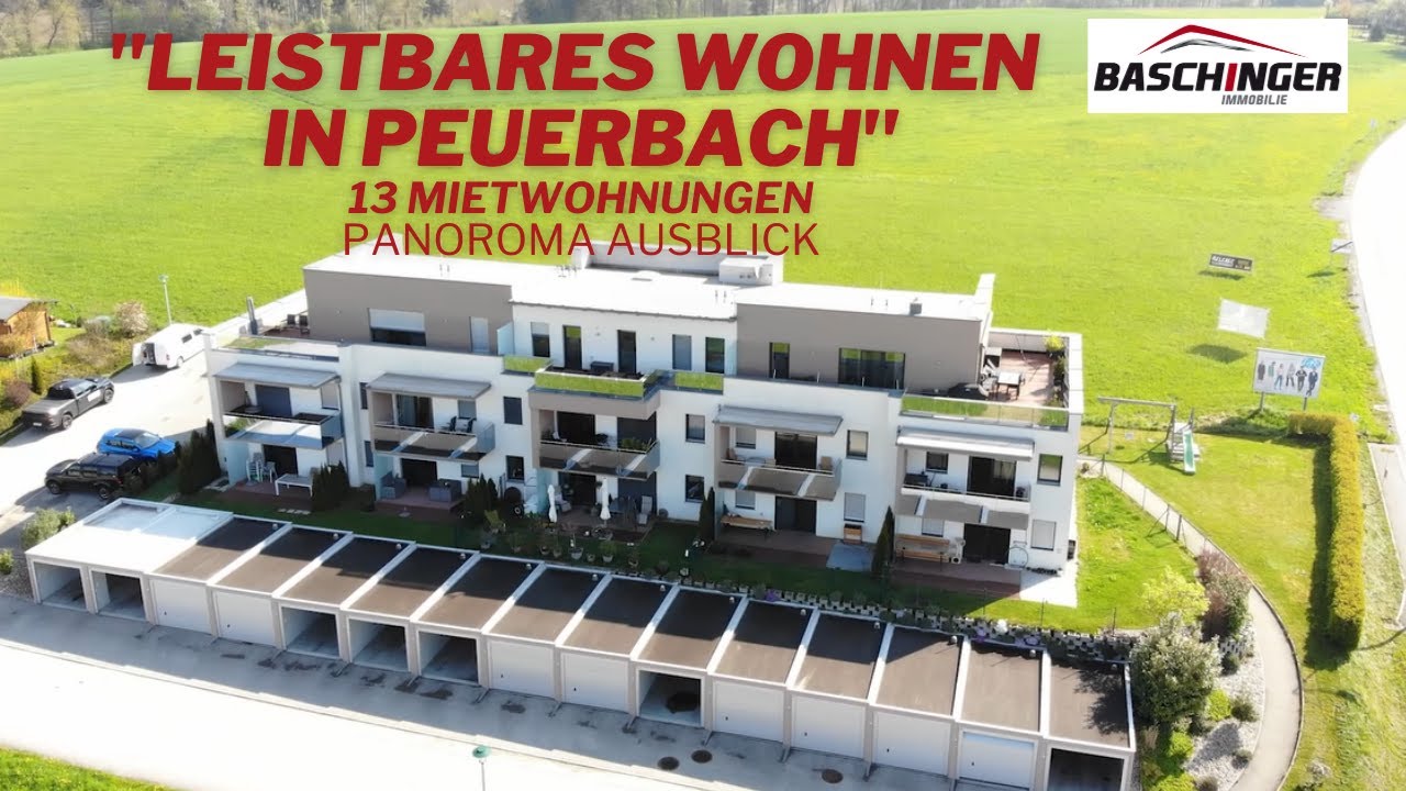 Leistbares Wohnen am Land - 13 Panoramawohnunge Peuerbach