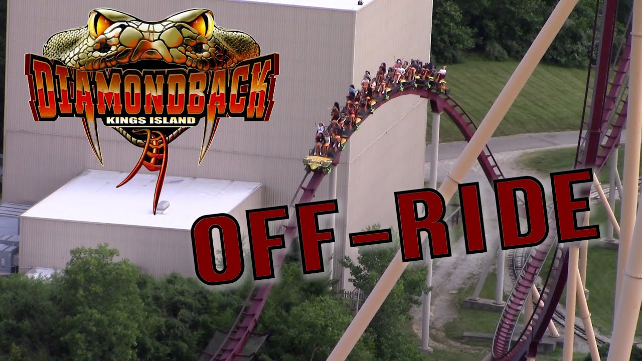 Diamondback Off-Ride Footage - Kings Island Hyper Coaster