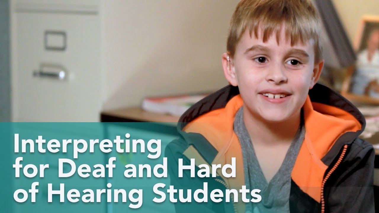 Classroom Interpreting for Deaf and Hard of Hearing Students
