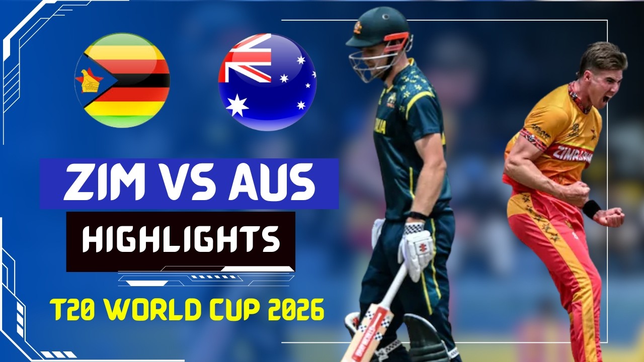 Zimbabwe vs Australia HIGHLIGHT | ZIM vs AUS HIGHLIGHT | T20 World Cup 2026 HIGHLIGHT