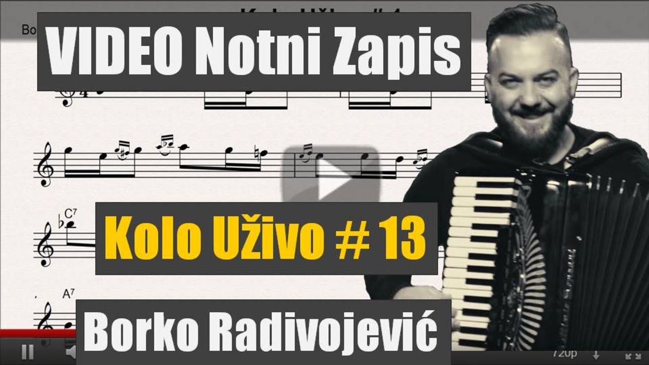 Notni Zapis Kolo Uzivo # 13 Borko Radivojevic