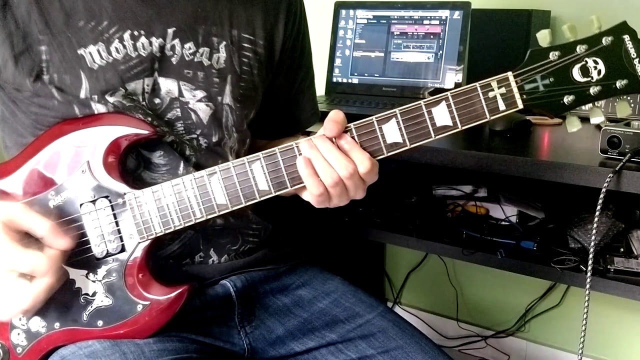 Black Sabbath - After Forever - guitar cover tuned in D
