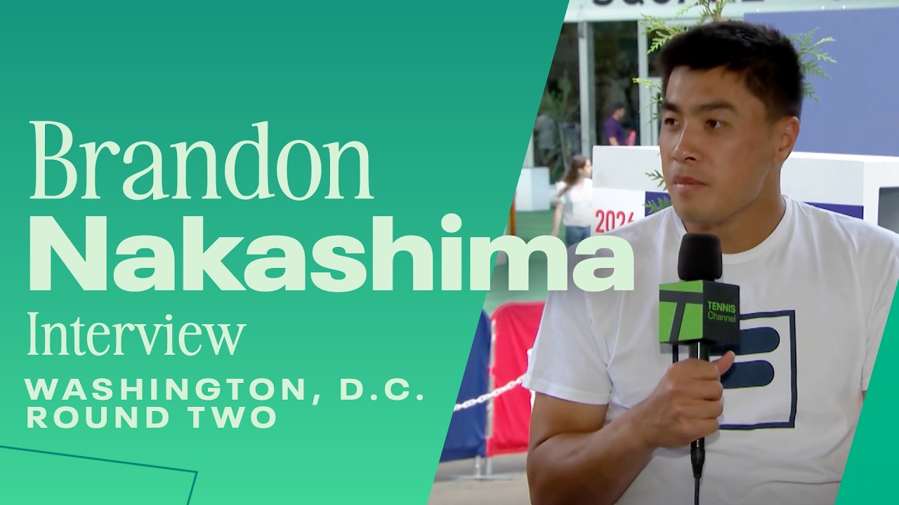 Brandon Nakashima reminisces on time playing at the University of Virginia ✨ | 2026 Washington DC