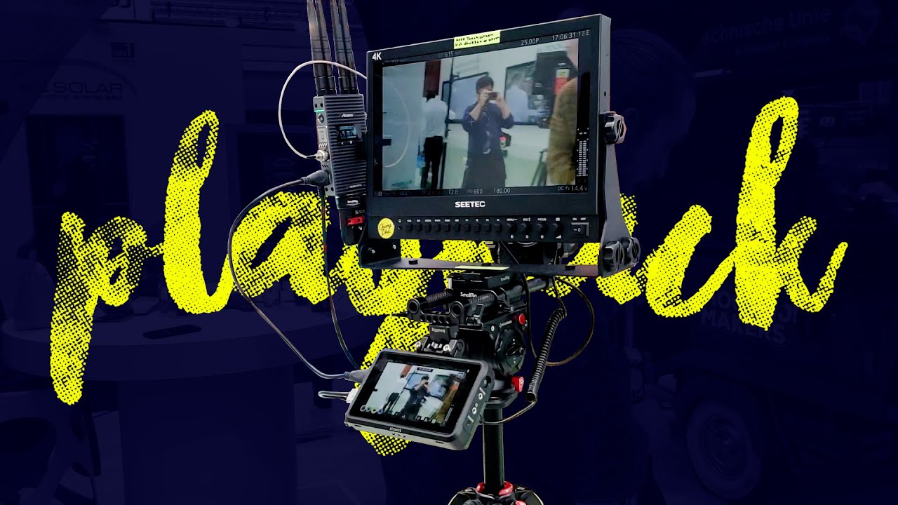 Budget VTR / Playback Monitor setup