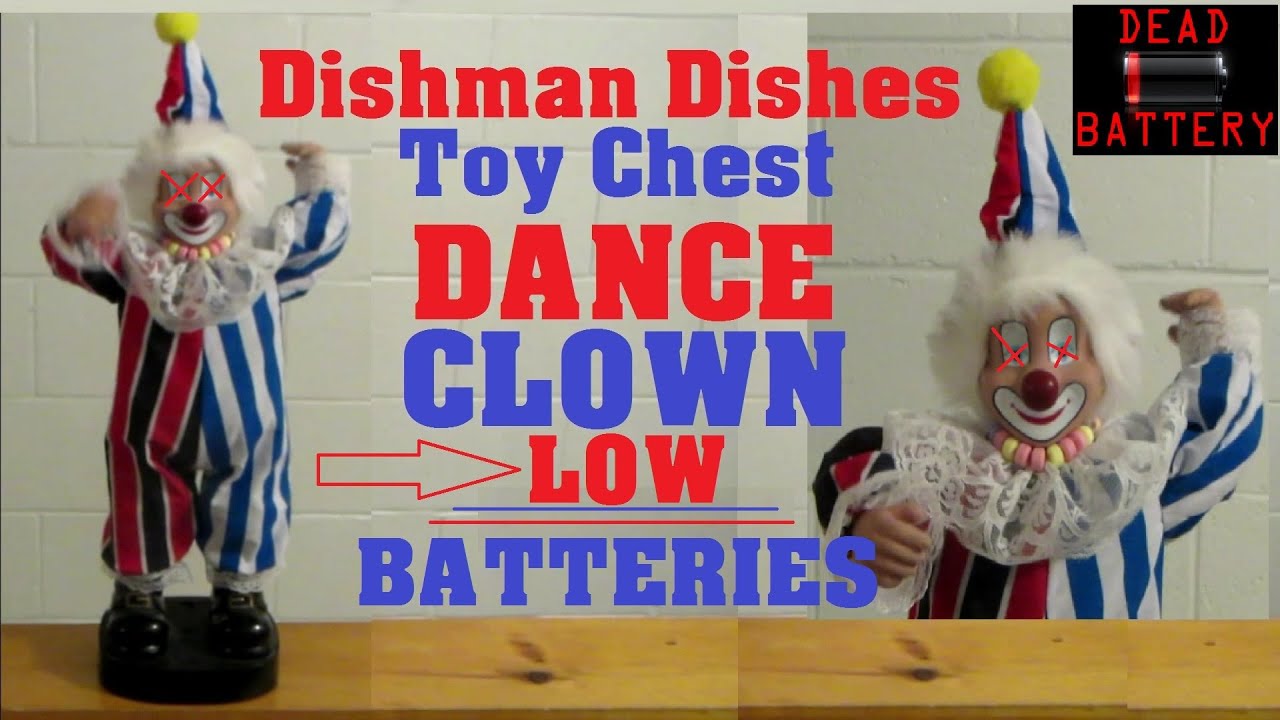 LOW Battery Dance Clown | DD Toys