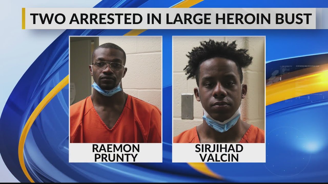 Two Arrested in Large Heroin Bust