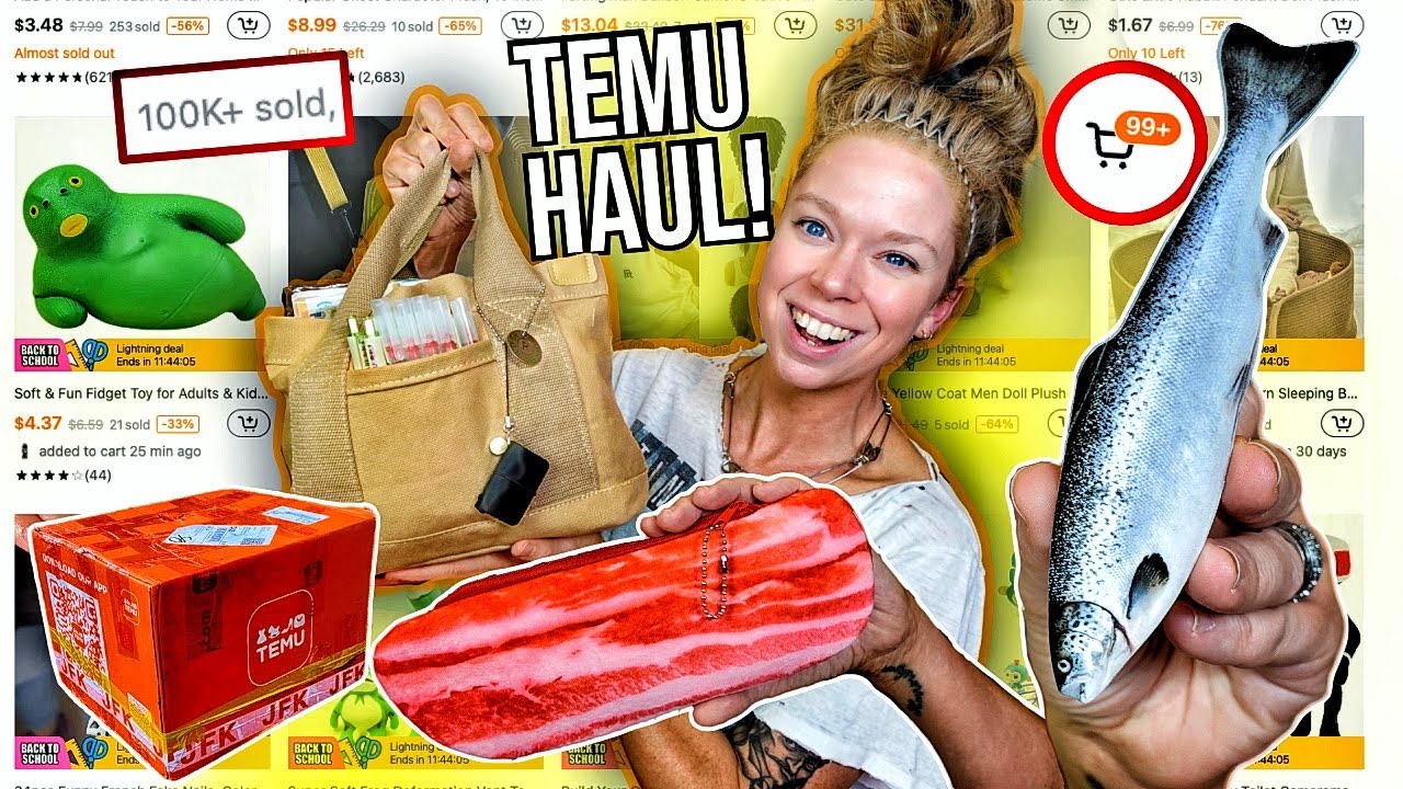 Testing 100 TEMU Cheap, Weird & Unusual Stationery Items & Gadgets!