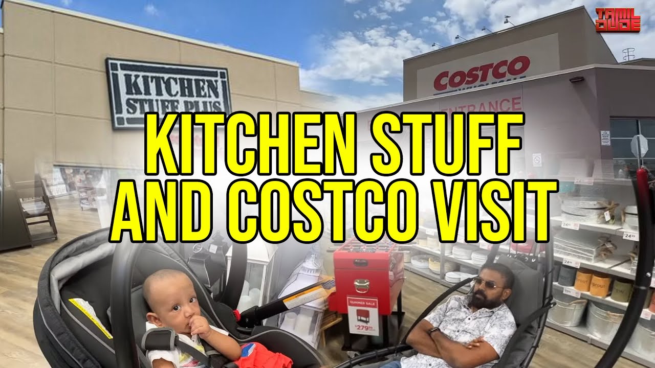 Kitchen stuff Plus and Costco Shopping | Toronto, Canada | Tamil Dude