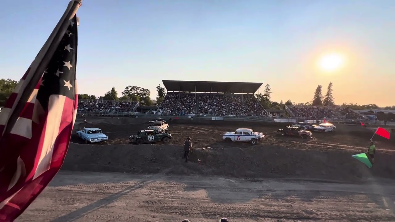 Demolition Derby Santa Rosa California 2025 