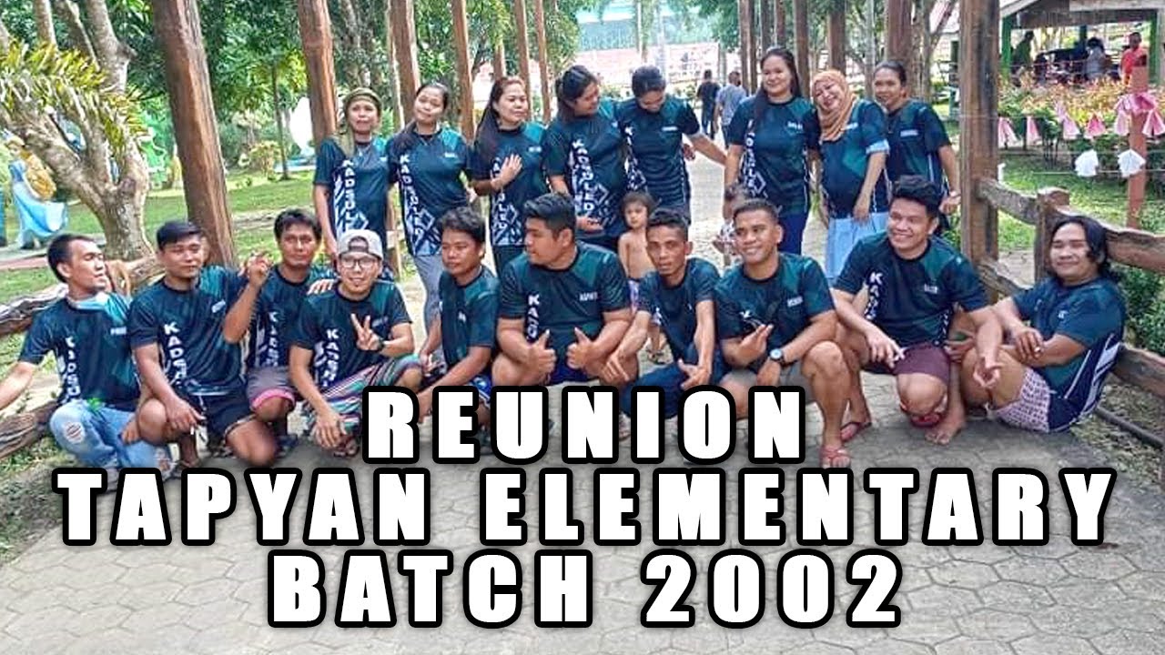 REUNION TAPYAN ELEMENTARY BATCH 2002 | JAMES LATIP VLOGS