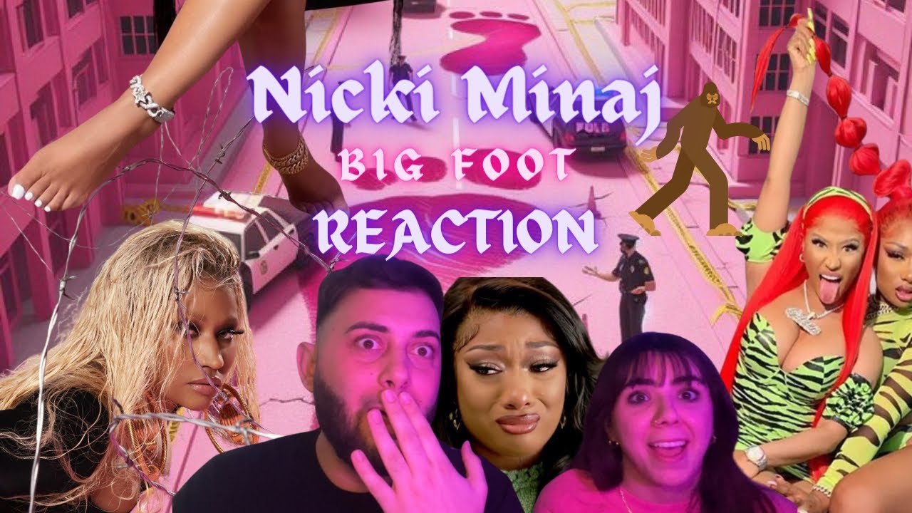 NICKI MINAJ - BIG FOOT [FIRST TIME REACTION] 🦶🏽☕️ 🤯