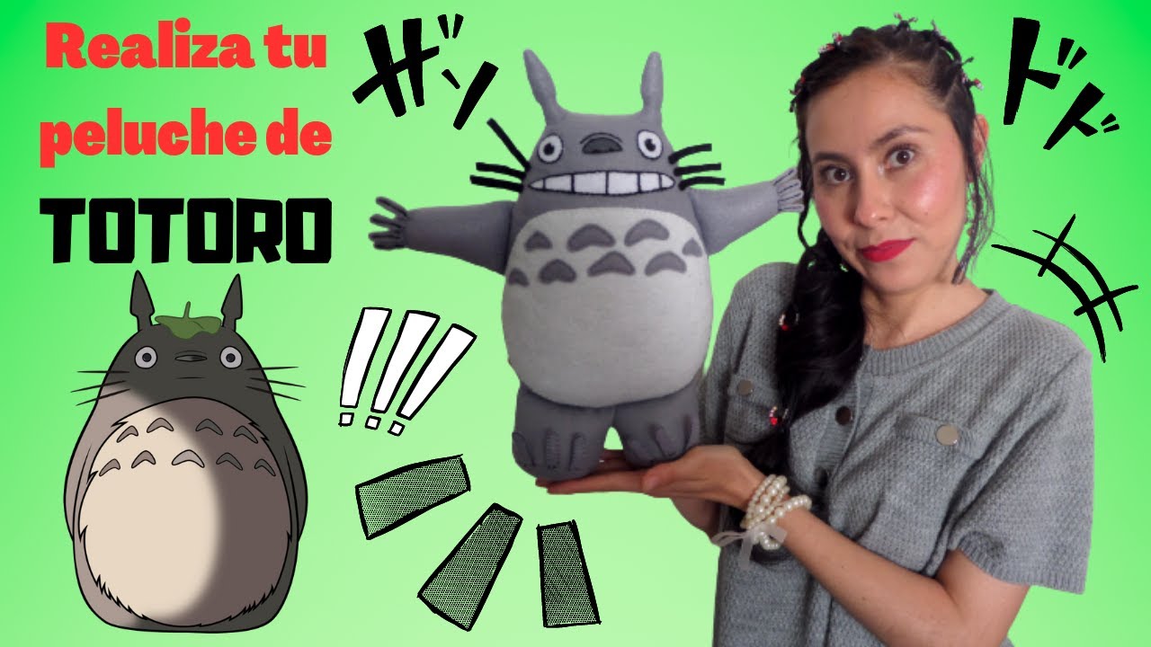 Como hacer un peluche de Totoro....!!
