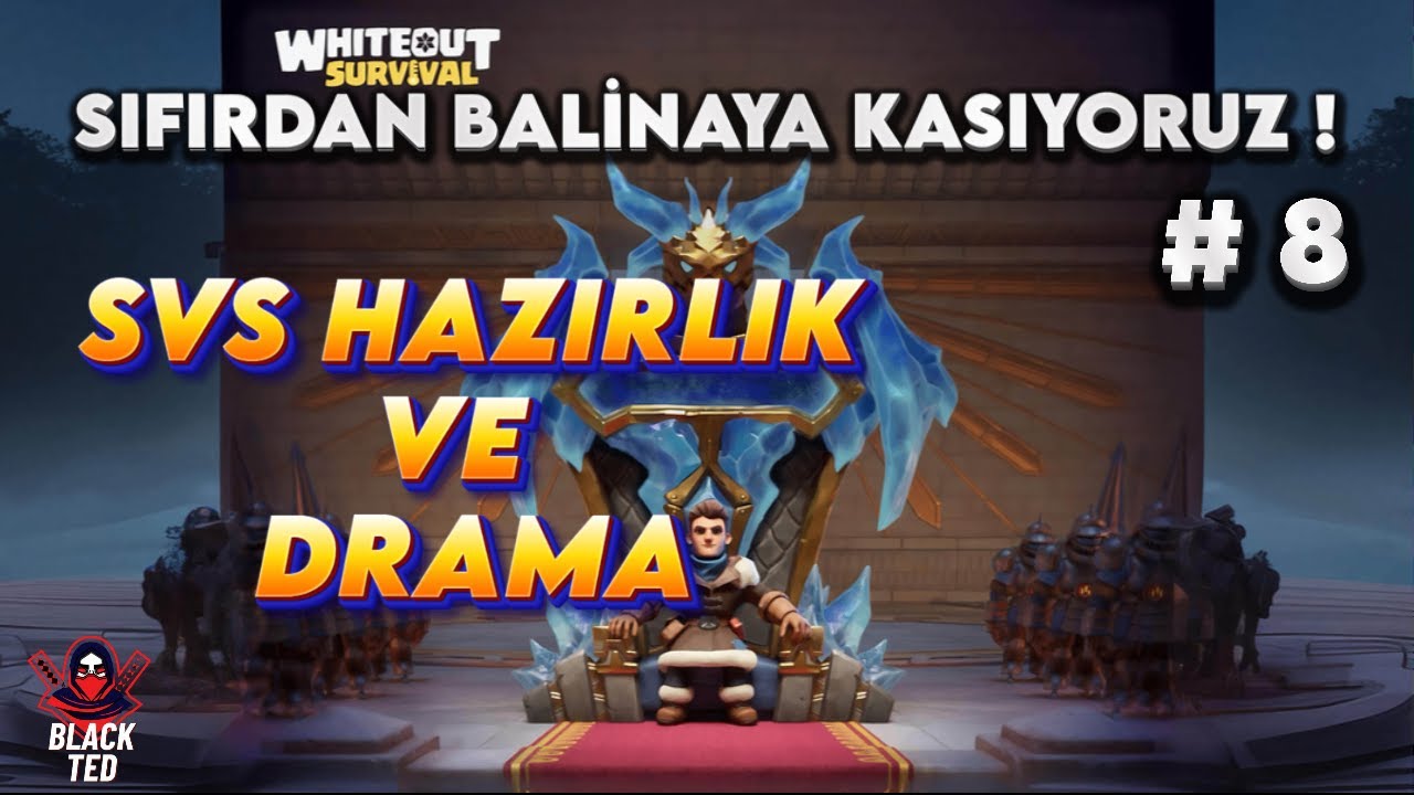 BALİNA HESAP YAPIYORUZ  #8 🐋 - WHİTEOUT SURVİVAL