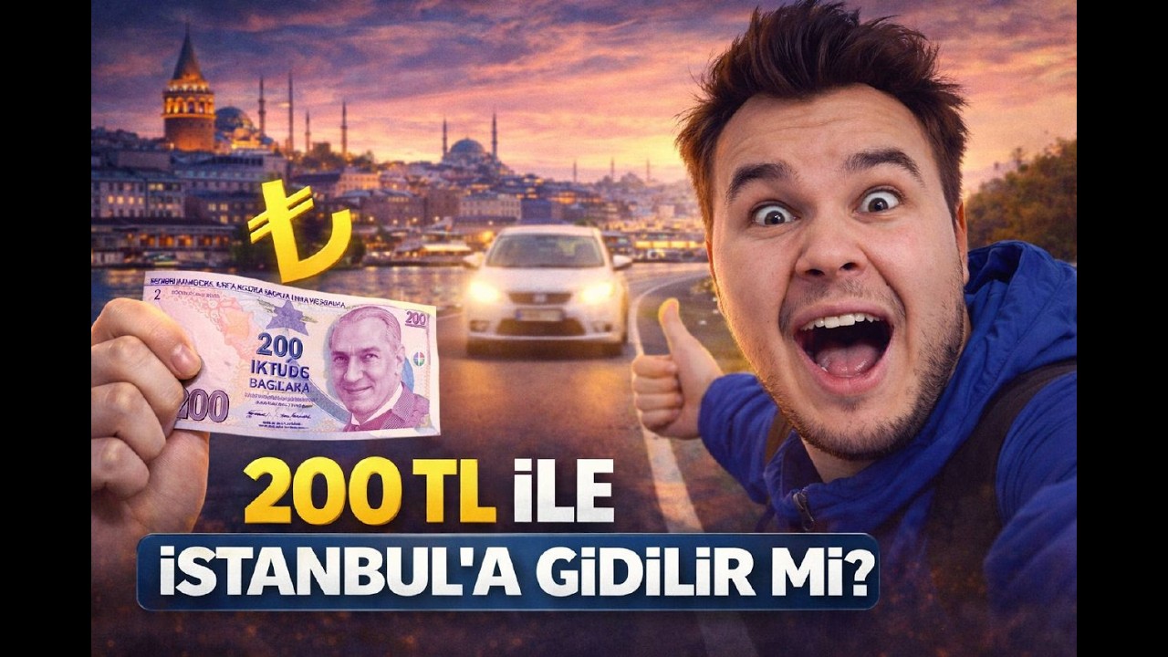 Cebimdeki Son 200₺ İle Bursa'dan İstanbul'a Gittim