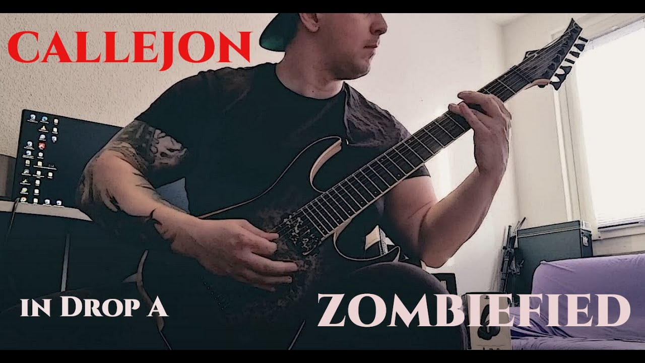 Callejon - Zombiefied [ Cover in Drop A ]