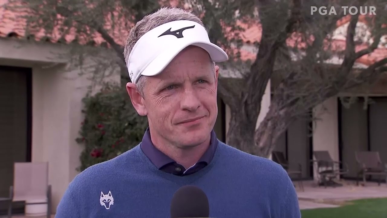 Luke Donald Saturday Flash Interview 2022 The American Express