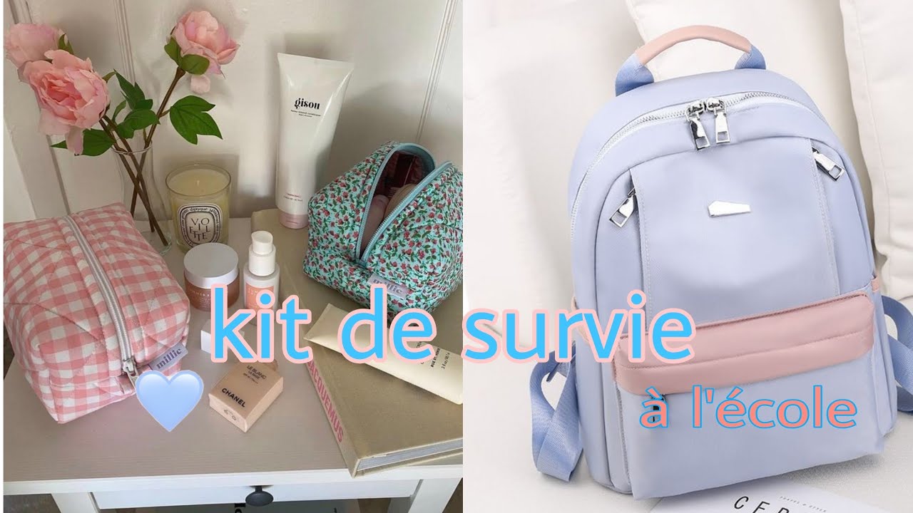 Essentiel à avoir dans son sac ✨✨🌟😋 kit de survie (filles)❤️