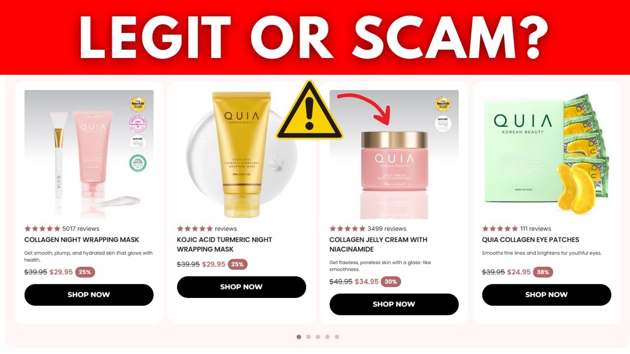 Честный обзор корейской косметики по уходу за кожей Quia Beauty | quiabeauty.com Закон или обман?