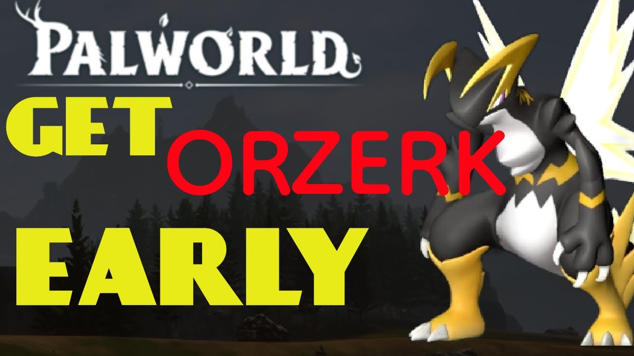 Palworld: How Get To Rare Pal Orserk Early(Breeding Guide)