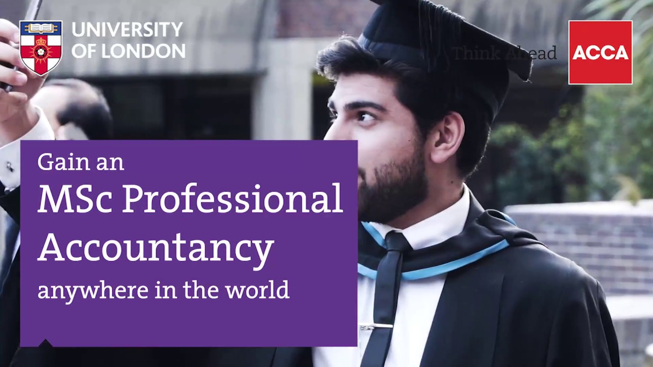 Gain an MSc in Professional Accountancy