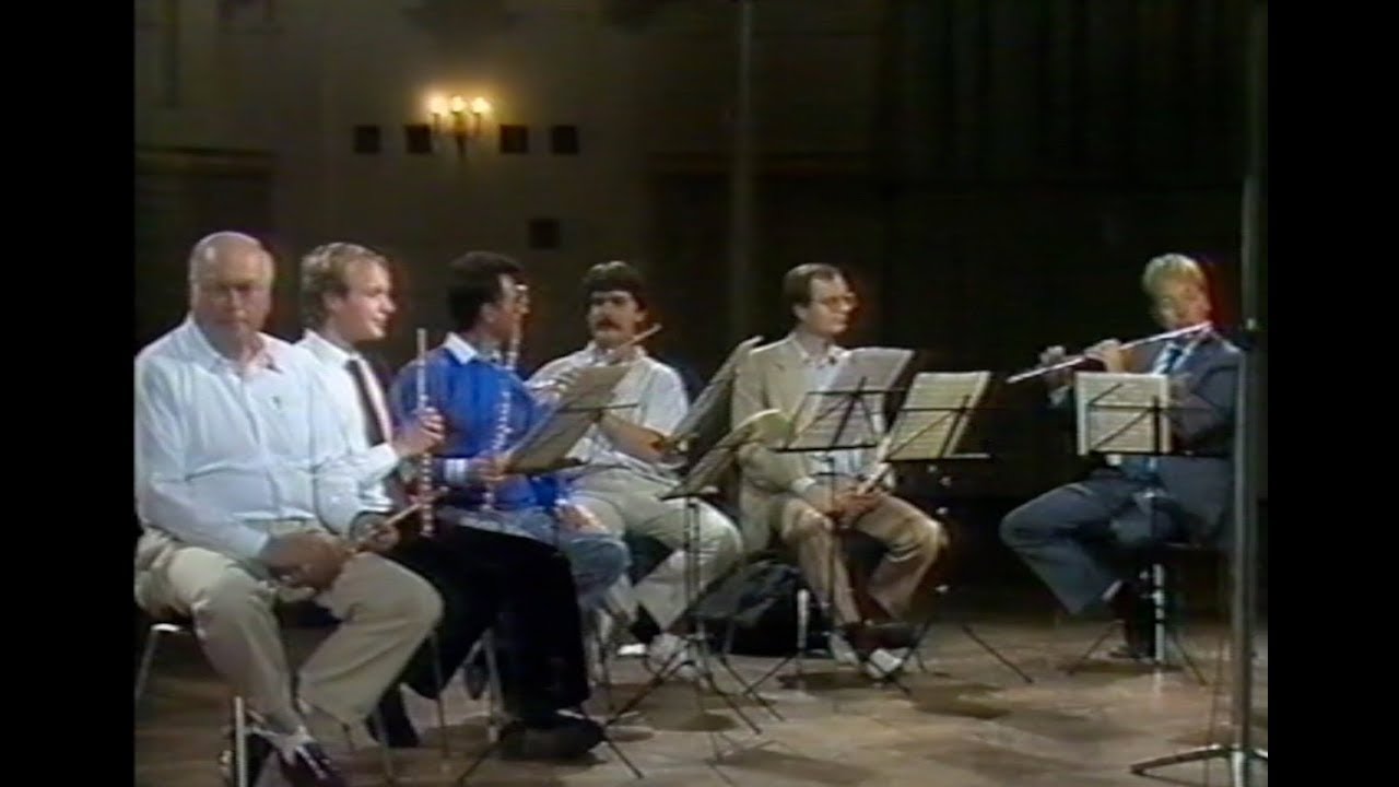 Kuhlau for 11 flutes in Copenhagen 1986