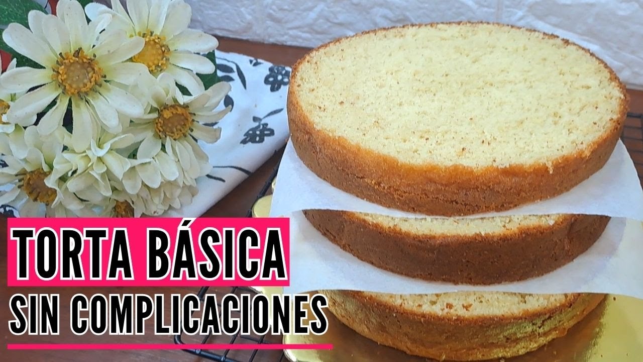 🛑No Hagas Una Torta Antes De Ver Esta Receta/ TORTA ALTA DE 10 CM