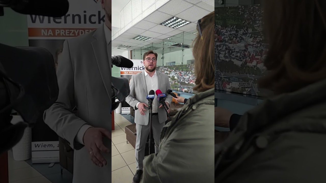Piotrkowski24: Konferencja prasowa Juliusza Wiernickiego 11.04.2024