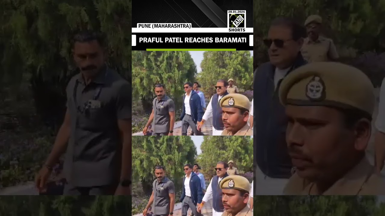 Maharashtra Deputy CM Ajit Pawar dies in plane crash, Praful Patel arrives at Baramati
