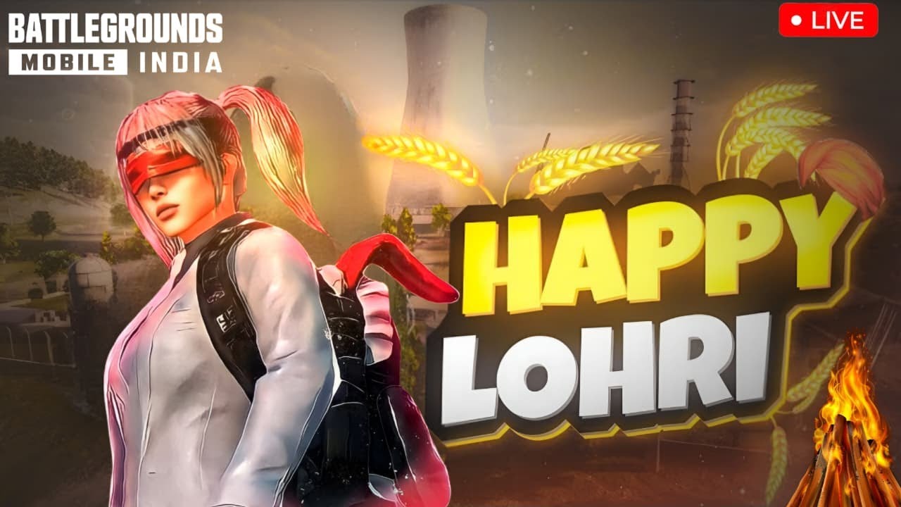 LOHRI SPECIAL GAMEPLAY❤️|| HAPPY LOHRI👏 || BGMI LIVE🔴 #bgmi #jonathangaming #lolzzzgam