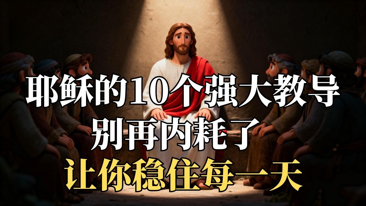 别再被情绪拖着走，耶稣的10个强大教导，让你每天都有方向