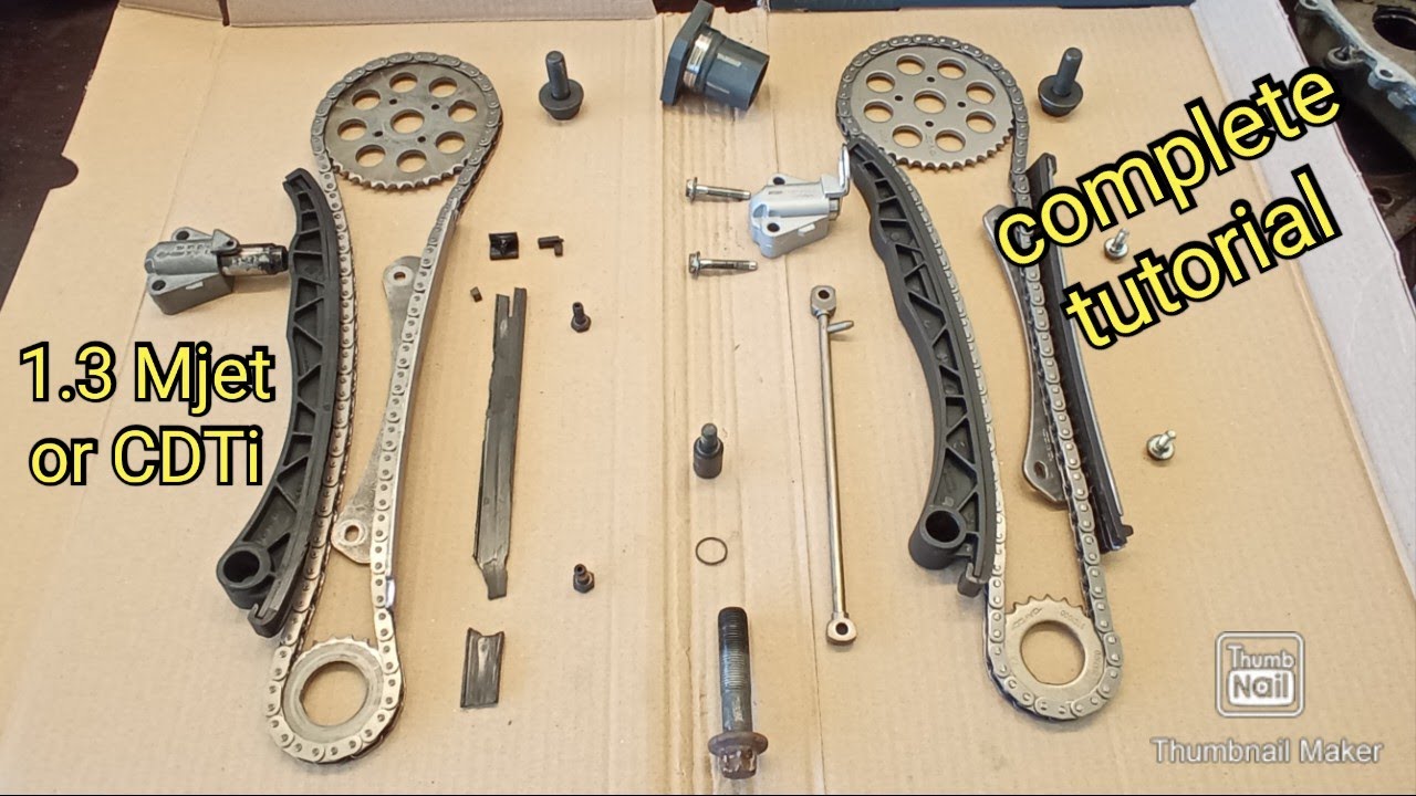 Noise from something loose or scraping!? Timing chain for all 1.3 mjet engines for all years