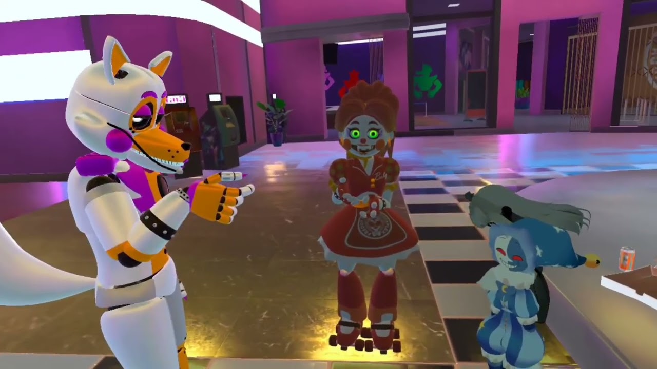 MOONS PROTOTYPE??!! FNAF security breach vr