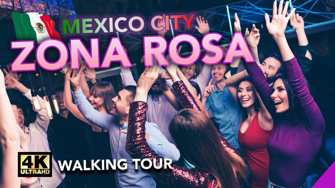 A GLIMPSE into the NIGHTLIFE of ZONA ROSA  - Walking Tour 4K Experience!