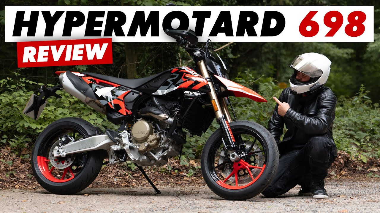 Обзор нового Ducati Hypermotard 698 Mono 2024 года: тоже дорожный мотоцикл?