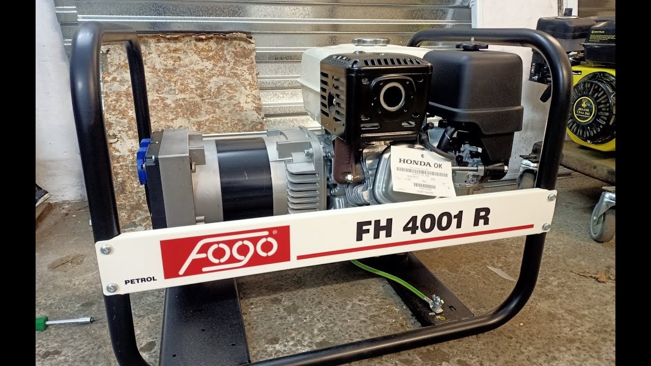 Генератор FOGO FH 4001R  КРАЩЕ ніж здається + інформація по новим AVR
