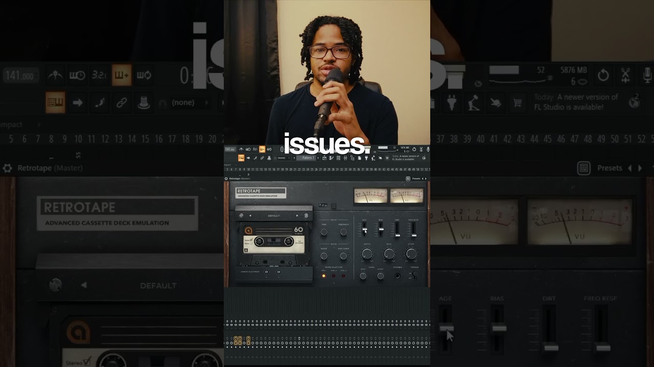 This is the best plugin to make nostalgic vintage samples 🔥