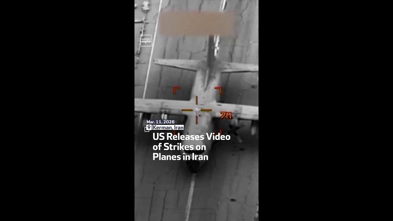 US Releases Video of Strikes on Planes in Iran