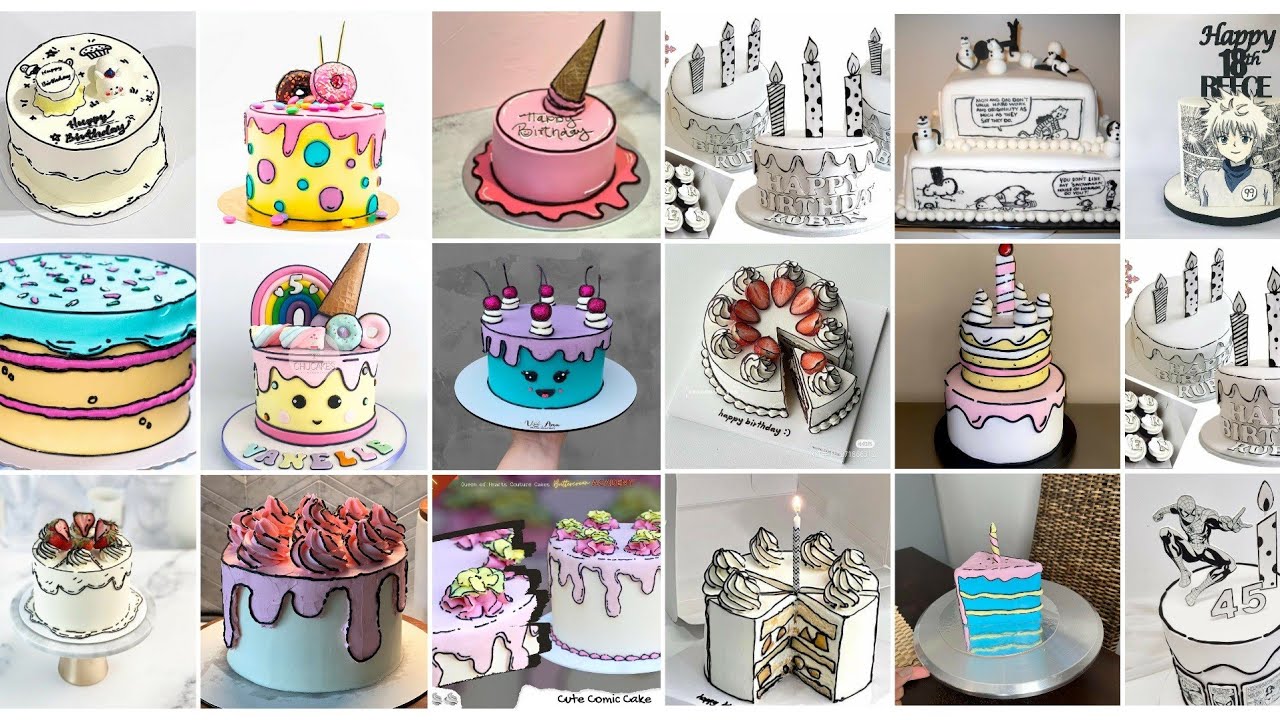 amazing comic cake design ideas | cake decoration ideas